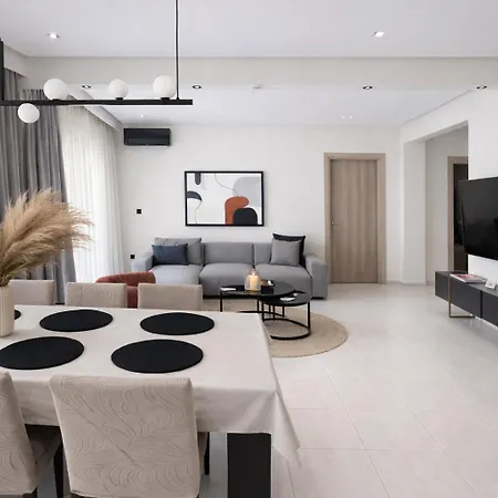 Апартаменты Treverie -modern 3br For Families & Friends Салоники