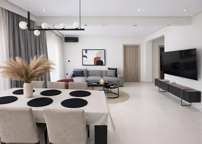 Апартаменты Treverie -modern 3br For Families & Friends Салоники
